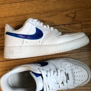 Glitter Air Force ones